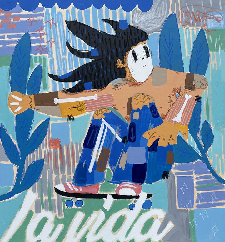 RAMIRO DAVARO-COMAS and HARALD AUSTAD WOODEN TOYS & POWER PORTRAITS LA VIDA