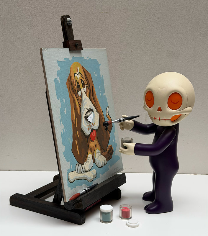 Altered Images Vintage Paint-By-Numbers Reimagined BEAST BY NUMBERS 1