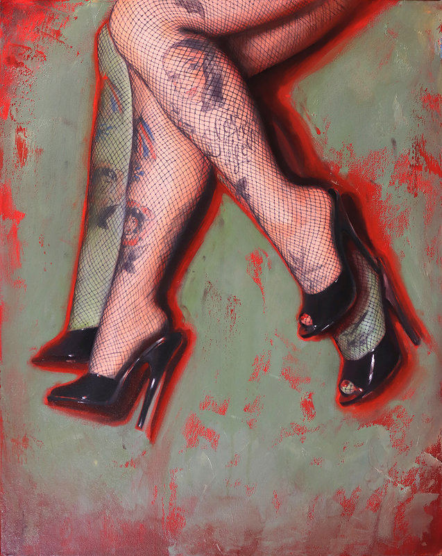 20TH ANNIVERSARY GROUP SHOW September Edition LEILA'S LEGS IN MOTION II