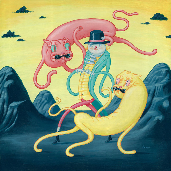 TRAVIS LAMPE Small Time Buffoonist // Gallery 2 PANTHER PROOF MAGICIAN