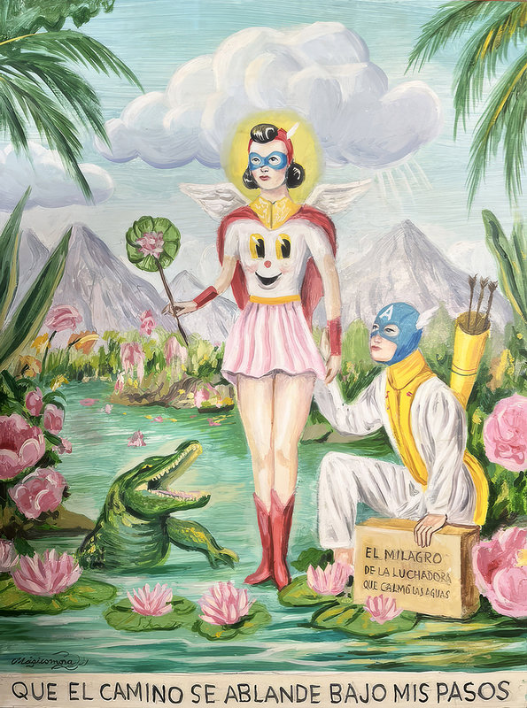 20TH ANNIVERSARY GROUP SHOW Main Gallery THE MIRACLE OF THE WRESTLER WHO CALMED THE WATERS