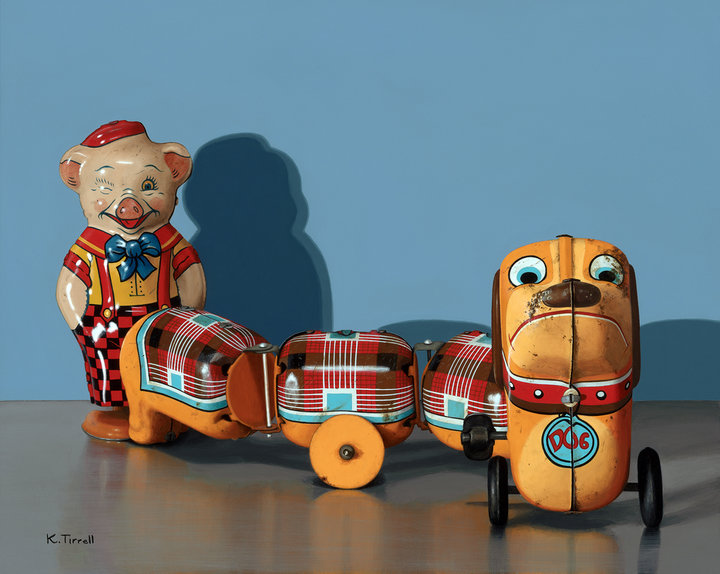 JONATHAN CATHEY & KARI TIRRELL 2 SOLO EXHIBITIONS SAUSAGE PARTY