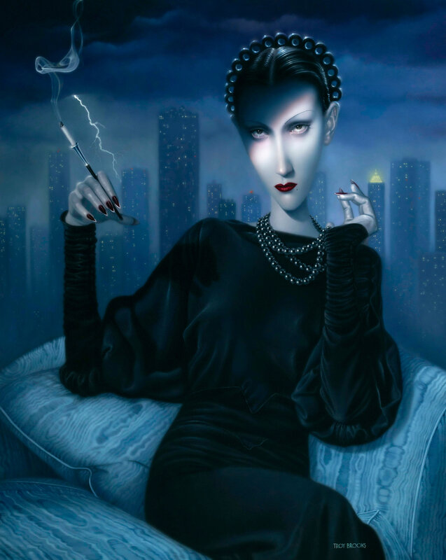 TROY BROOKS Through A Glass Darkly MEDUSA