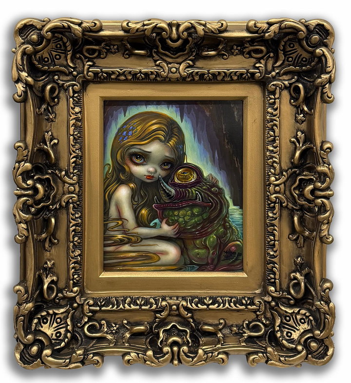 Jasmine Becket-Griffith & David Van Gough DEATH & THE MAIDEN GROG'S GRIP (FRAMED)