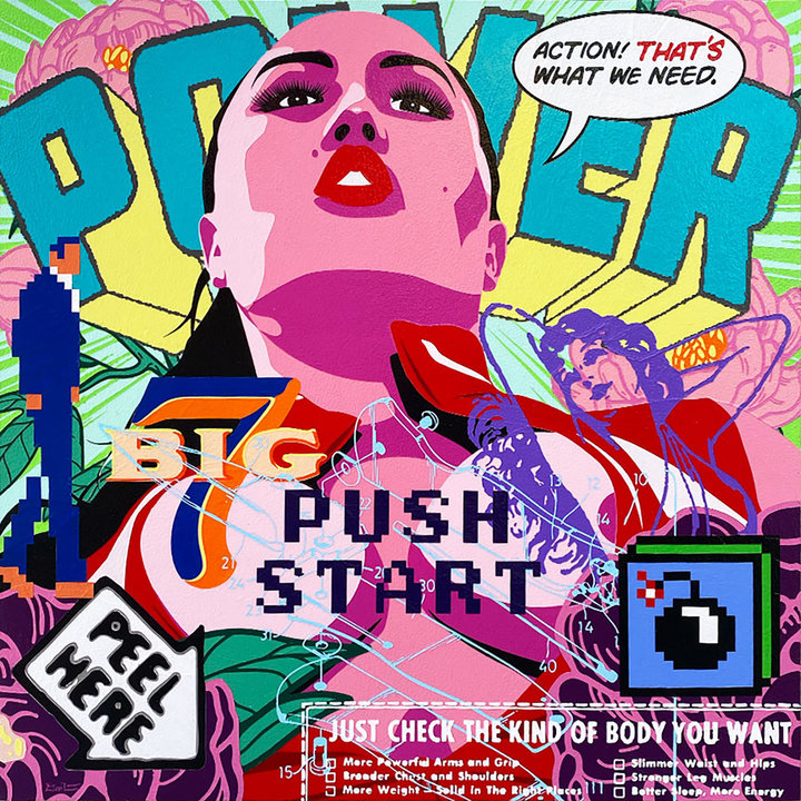 ART COLLECTOR STARTER KIT XI GROUP SHOW A COLLECTION OF 12" X 12" WORKS ACTION!