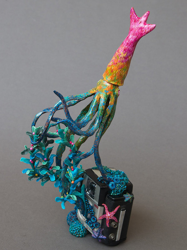 20TH ANNIVERSARY GROUP SHOW September Edition FESTIVE SQUID (ALT ANGLE)