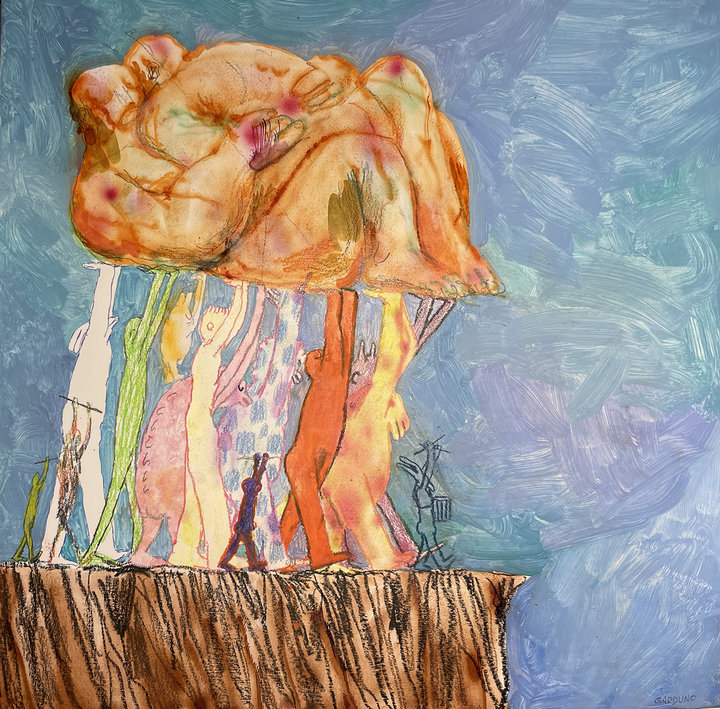 ART COLLECTOR STARTER KIT XI GROUP SHOW A COLLECTION OF 12" X 12" WORKS HEAVE-HO