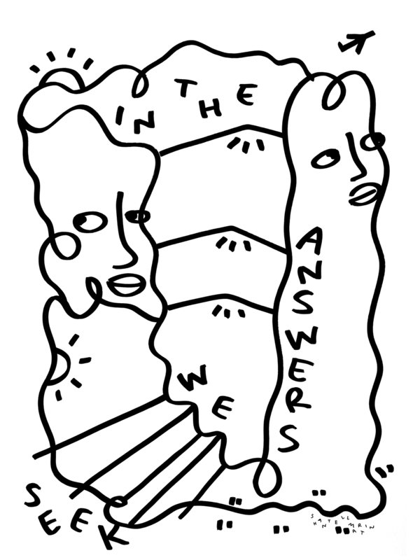 20TH ANNIVERSARY GROUP SHOW Main Gallery IN THE ANSWERS ©