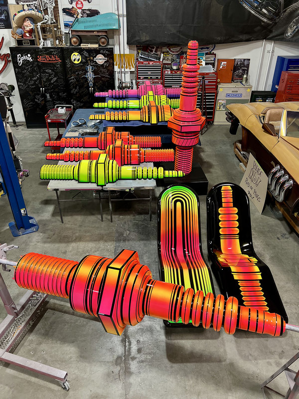 DAVE SHUTEN & FABEZ A SPARK OF COLOR & DETOUR BEHIND THE SCENES IN DAVE SHUTEN'S AUTO SHOPPE