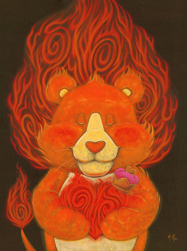 Care Bears™ Forever Group Show SET YOUR HEART ON FIRE