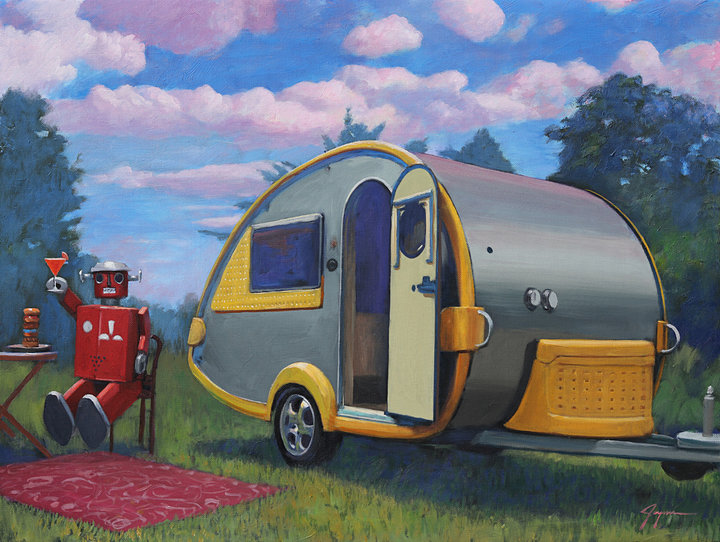 ERIC JOYNER Glazed Machinations HAPPY CAMPER