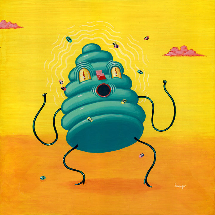 TRAVIS LAMPE The Ham-Fisted Coping Mechanism BEE HOLLERER