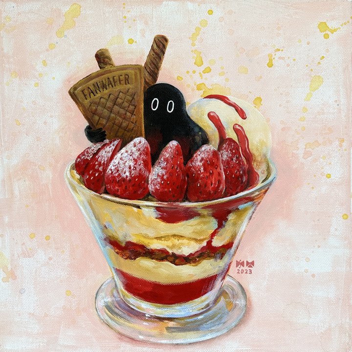 HIDDEN GEMS FROM THE STUDIO A Group Exhibition // Gallery 3 STRAWBERRY SUNDAE