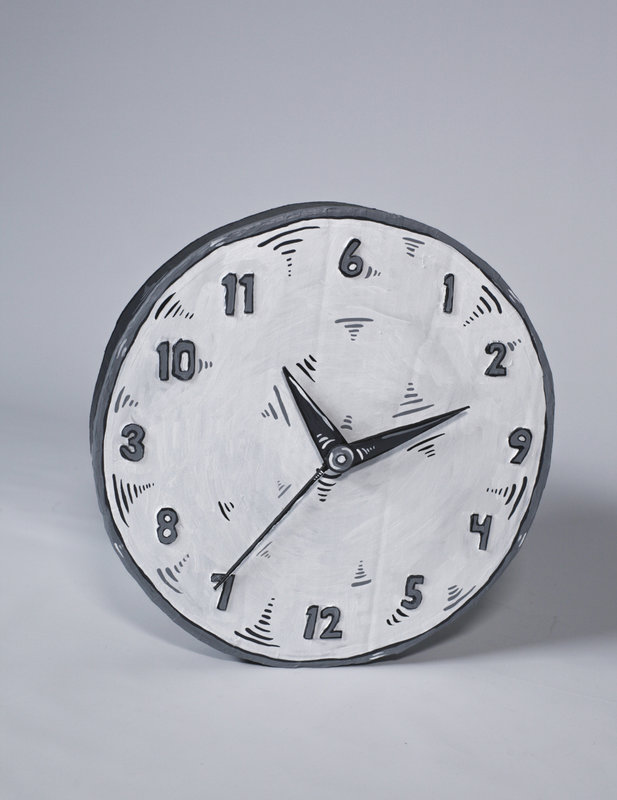 Dosshaus Paper-Thin Hotel WALL CLOCK