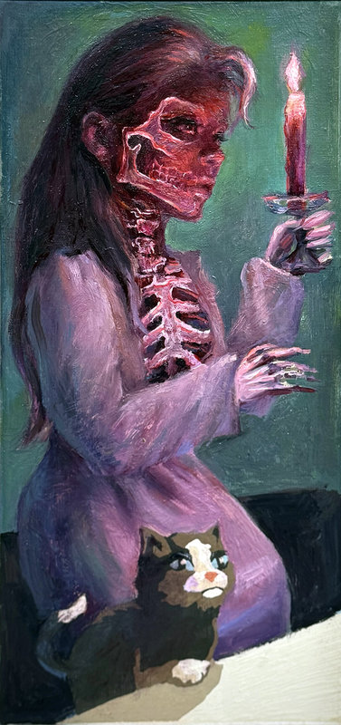 Altered Images Vintage Paint-By-Numbers Reimagined NIGHTY NIGHT