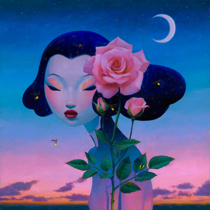 BAO PHAM "SUMMER HUES"  Gallery 2 EVENING ROSE