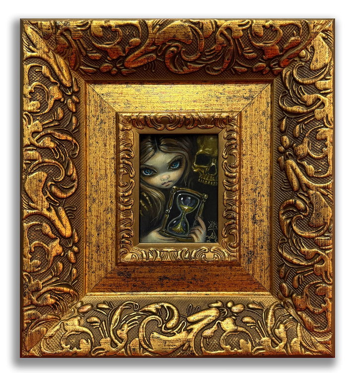 Jasmine Becket-Griffith & David Van Gough DEATH & THE MAIDEN GRAINS OF WRATH (FRAMED)