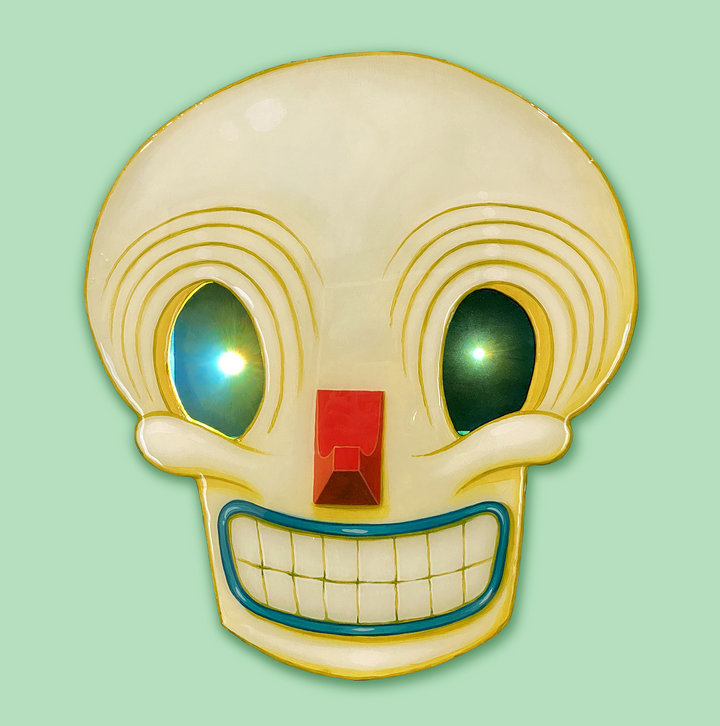 TRAVIS LAMPE The Ham-Fisted Coping Mechanism THE FRIENDLY, TRUSTABLE SKULL