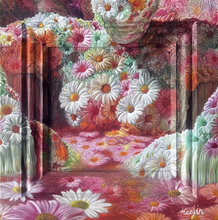 ART COLLECTOR STARTER KIT XI GROUP SHOW A COLLECTION OF 12" X 12" WORKS WOMAN IN THE BATH XVII