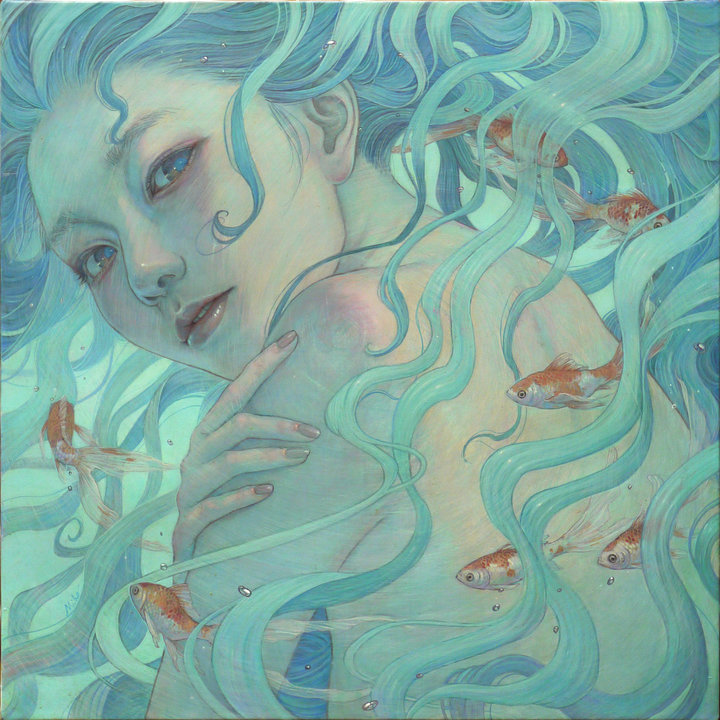 MIHO HIRANO & NICOLETTA CECCOLI  SWIMMING