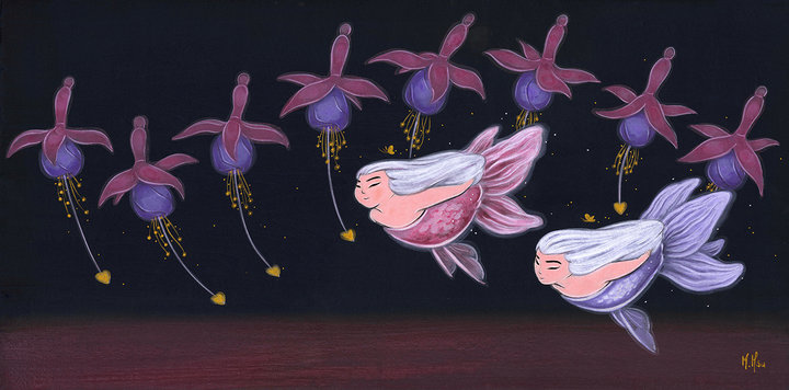 MARC LE REST AND MARTIN HSU  FUCHSIAS