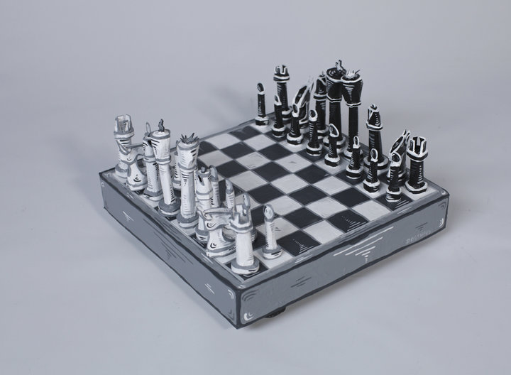 Dosshaus Paper-Thin Hotel CHESS (33 PIECES)