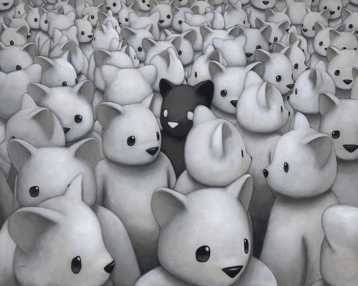 LUKE CHUEH Negative Space CROWDED
