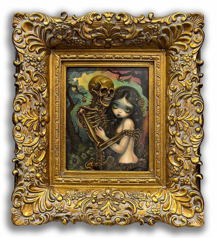 Jasmine Becket-Griffith & David Van Gough DEATH & THE MAIDEN DEATH'S EMBRACE (FRAMED)