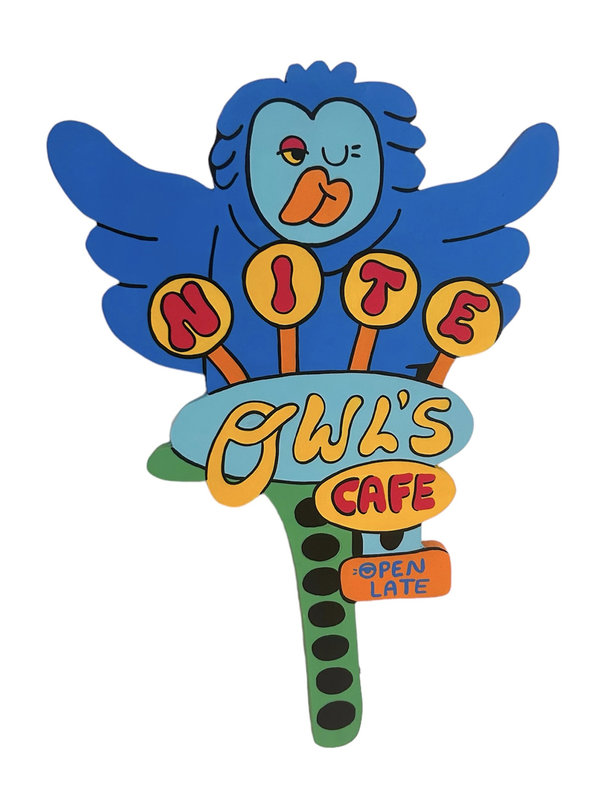HIDDEN GEMS FROM THE STUDIO A Group Exhibition // Gallery 3 NITE OWL'S CAFE
