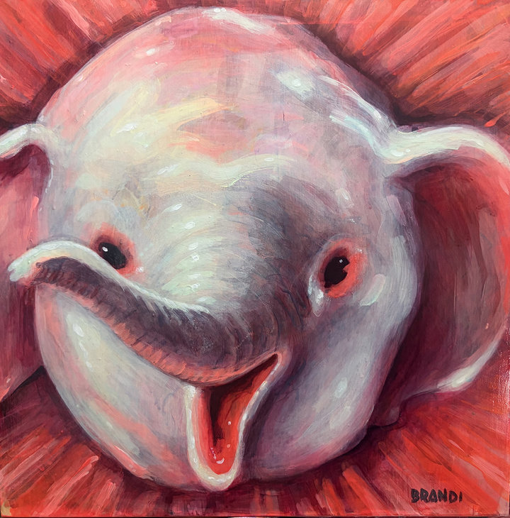 BRANDI MILNE NOW, AND FOREVERMORE PINK ELEPHANT