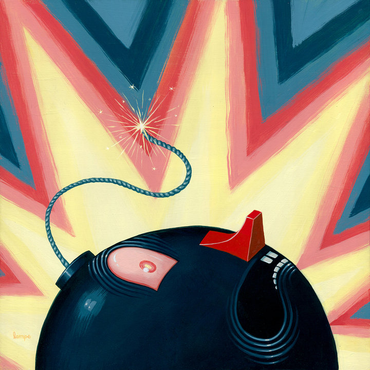 TRAVIS LAMPE The Ham-Fisted Coping Mechanism BE-SPLODER