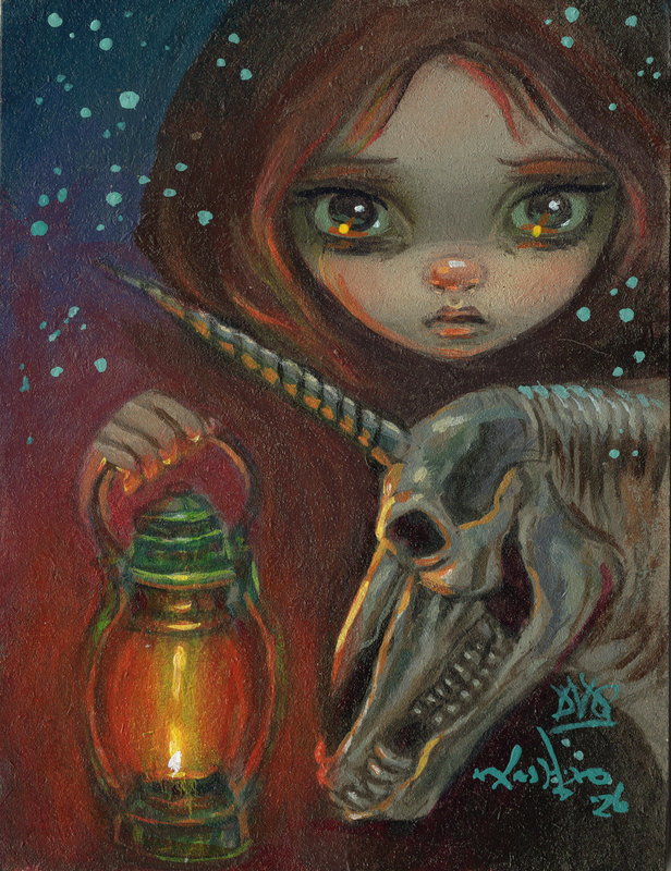 Jasmine Becket-Griffith & David Van Gough DEATH & THE MAIDEN THE LIGHT OF LEGEND