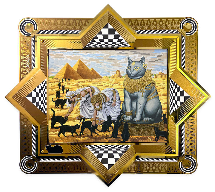 Altered Images Vintage Paint-By-Numbers Reimagined 9TH LIFE