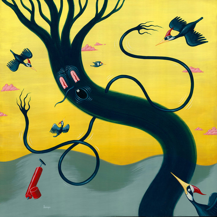 TRAVIS LAMPE The Ham-Fisted Coping Mechanism POST-SPRAY DEVELOPMENTS