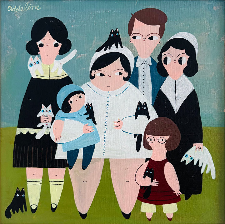 ART COLLECTOR STARTER KIT XI GROUP SHOW A COLLECTION OF 12" X 12" WORKS FAMILY REUNION