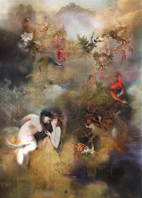 IVA TROJ & SERGIO LOPEZ curated by Caro LIONS & MONKEYS SERIES: A PLACE II