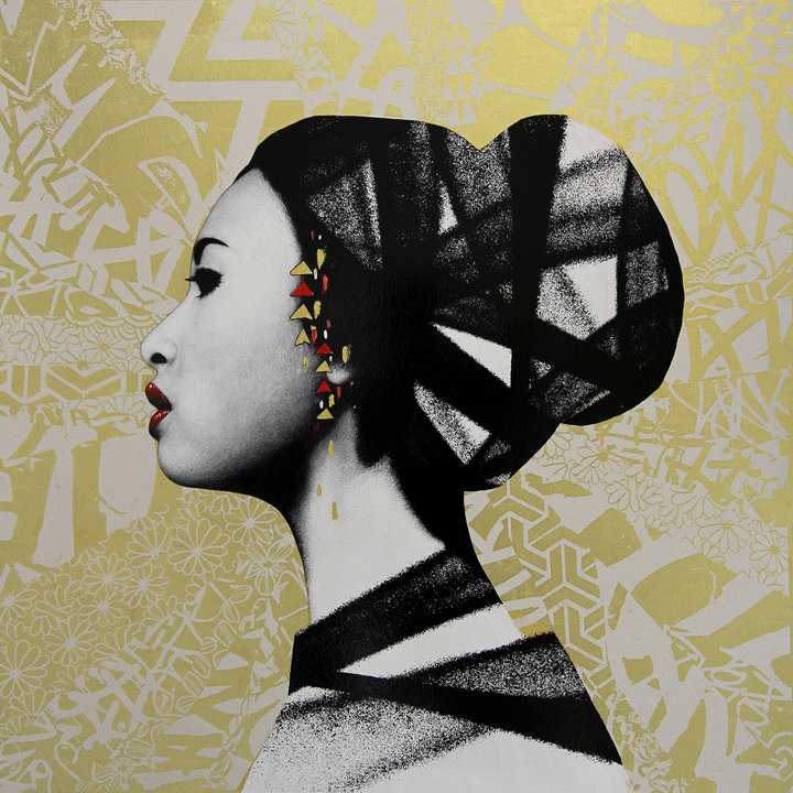 HUSH 2017 Remix RETROVERSION PORTRAIT II 'GOLD'