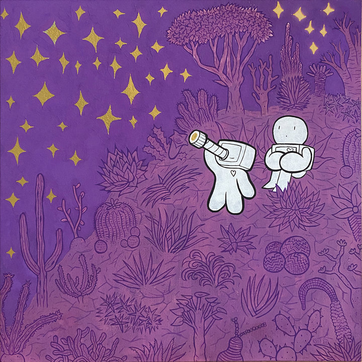 ART COLLECTOR STARTER KIT XI GROUP SHOW A COLLECTION OF 12" X 12" WORKS KALEIDOSCOPE