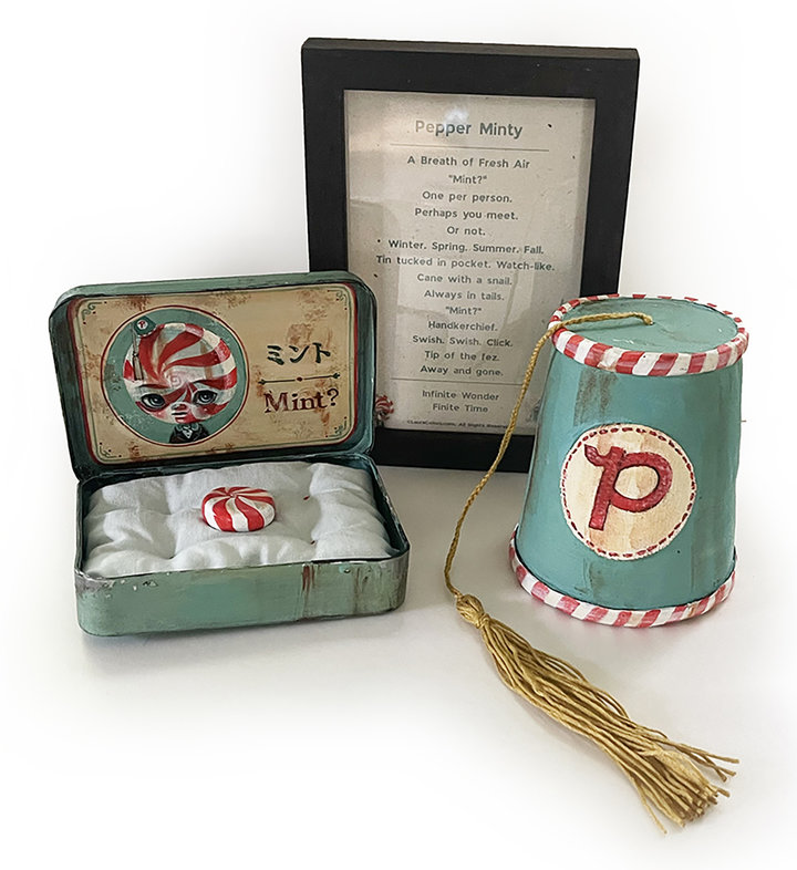 20TH ANNIVERSARY GROUP SHOW September Edition PEPPER MINTY (ADDITIONAL ITEMS INCLUDED)