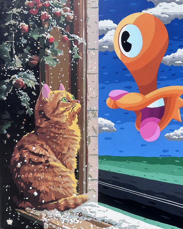 Altered Images Vintage Paint-By-Numbers Reimagined THE CLIMATE CHANGE