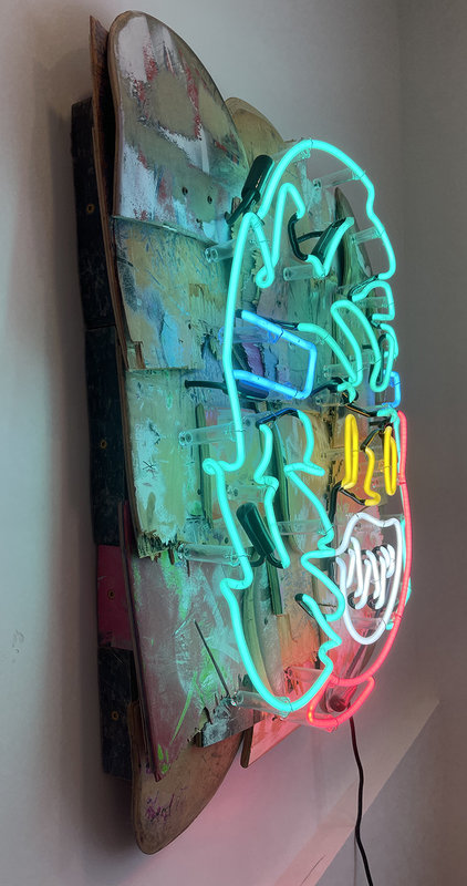 RAMIRO DAVARO-COMAS and HARALD AUSTAD WOODEN TOYS & POWER PORTRAITS LURKER (SIDE DETAIL)