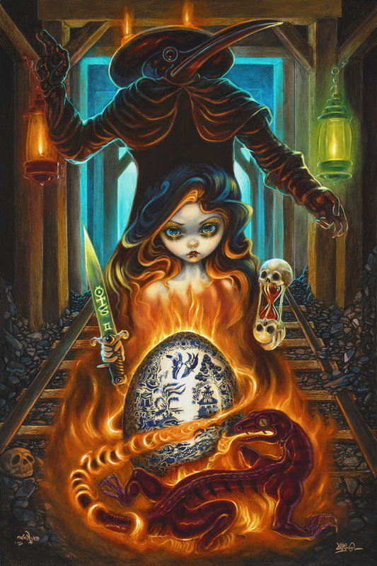 Jasmine Becket-Griffith & David Van Gough DEATH & THE MAIDEN TRANSMUTATION