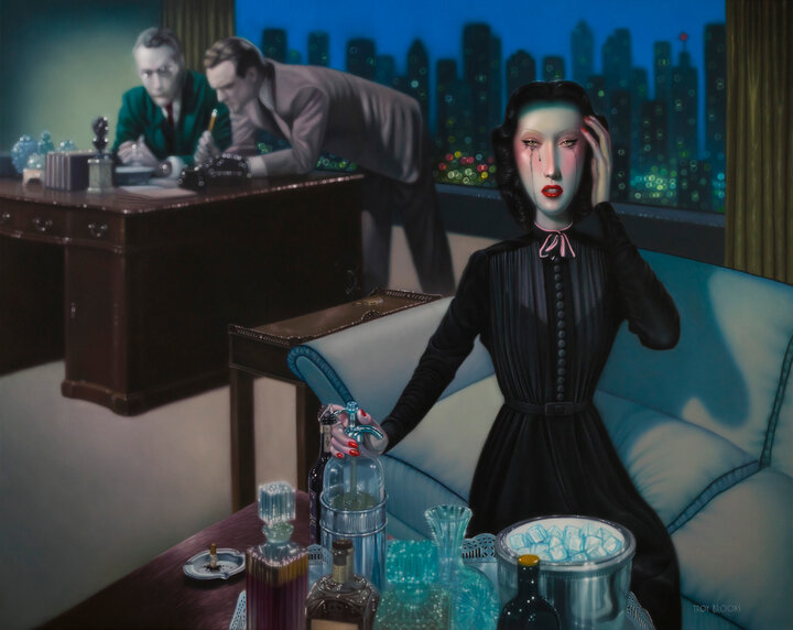 TROY BROOKS Through A Glass Darkly PROFESSIONAL WIDOW