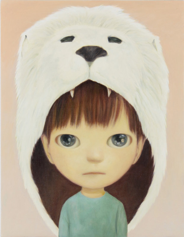 THREE-ARTIST EXHIBIT Lampe, Yamamoto & Mizuno LITTLE WHITE LION BOY