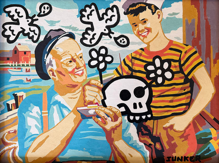 Altered Images Vintage Paint-By-Numbers Reimagined SHARING IS CARING