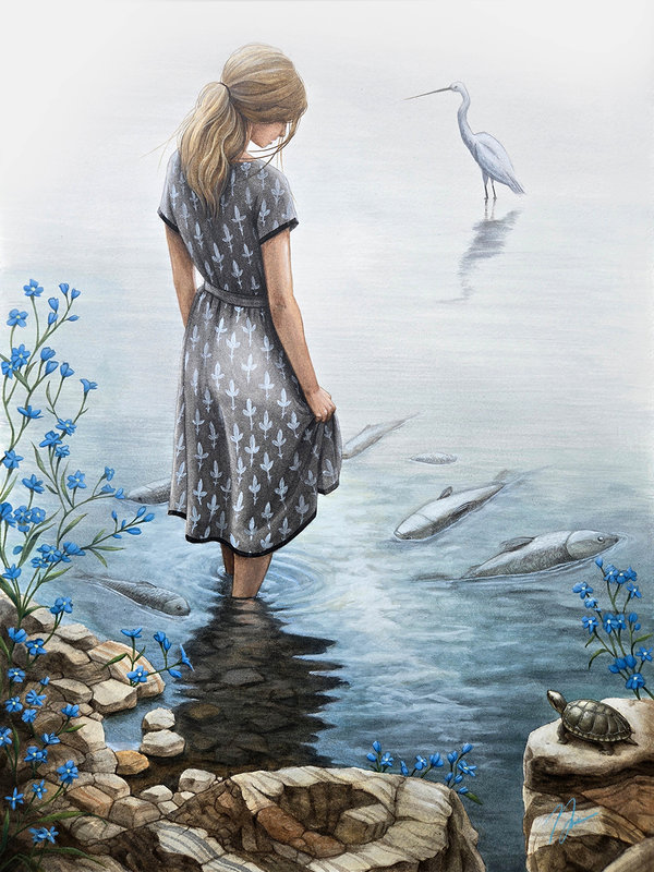 20TH ANNIVERSARY GROUP SHOW Main Gallery ALL THE FISH THAT LAY IN DIRTY WATER DYING