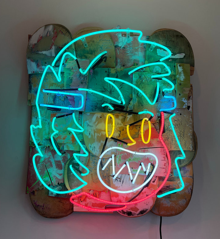 RAMIRO DAVARO-COMAS and HARALD AUSTAD WOODEN TOYS & POWER PORTRAITS LURKER