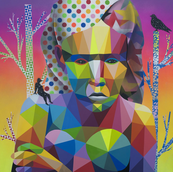 OKUDA SAN MIGUEL Mayan Renaissance REFUGEE'S MIRAGE