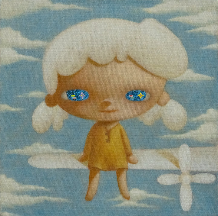 ART COLLECTOR STARTER KIT XI GROUP SHOW A COLLECTION OF 12" X 12" WORKS PEACE PLANE