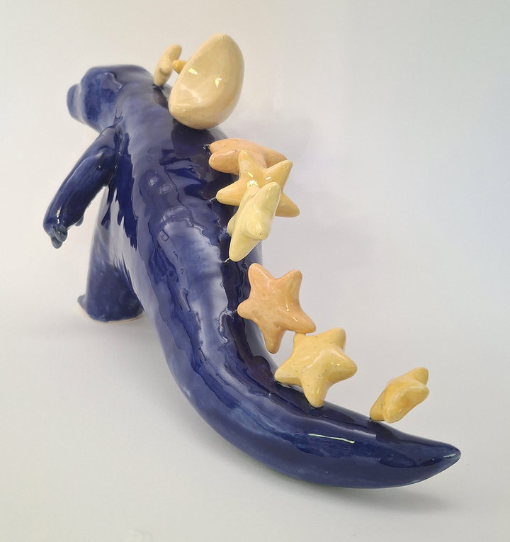 20TH ANNIVERSARY GROUP SHOW September Edition MOON & STARS KAIJU (BACK)